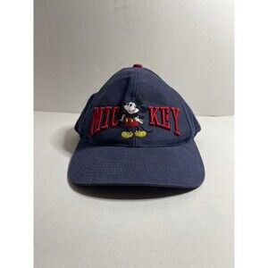 The Disney Store Mickey Mouse Baseball Cap Navy